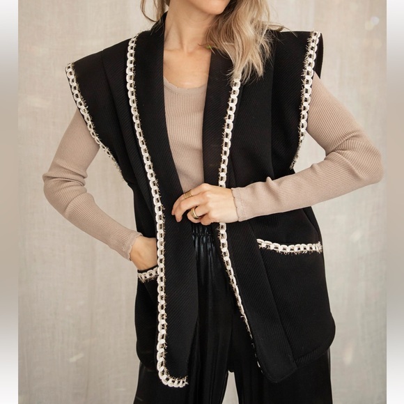 09 Made in Italy chic jacket/vest - Picture 2 of 4